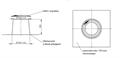 DWV52 Prostup střechou 0 - 5° nerezové lemování (včetně manžety) pr. 200 mm