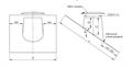 DWV38 Prostup střechou 26°-35° olověné lemování (včetně manžety) pr. 150 mm