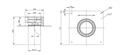 DWV08 Základová deska pro komínové prodloužení pr.150 mm