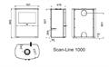 Krbová kamna Scan-Line 1000