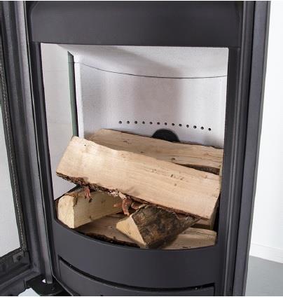 Krbová kamna Jotul F 377 ADV - mastkové obložení, černý lak