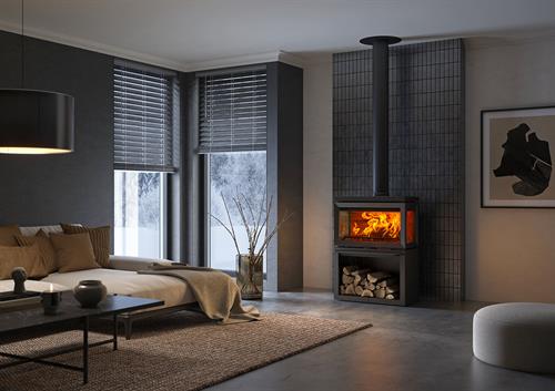 Krbová kamna Jotul F 620 B - podstavec, černý lak