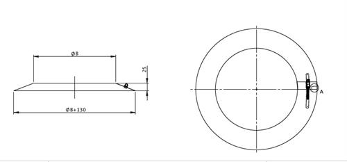 DWV31 Manžeta pr. 180 mm