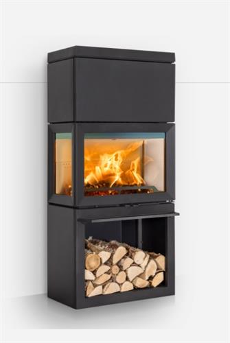 Krbová kamna Jotul F 520 CB HIGH TOP - s akumulačními prstenci