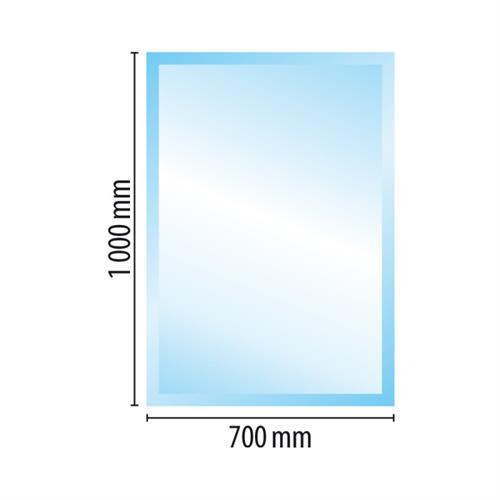 Sklo pod kamna - obdélník - 700x1000 mm