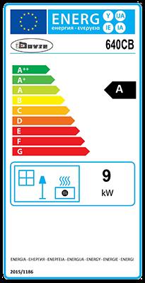 Krbová kamna Dovre 640 WD - na dřevo